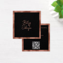 Pesquisar por cobre preto cartao de visita Código qr