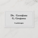 Pesquisar por cardiologist cartao de visita Minimalista