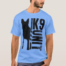 Pesquisar por unidade k9 camisetas Animais de estimação