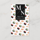 Pesquisar por comida asiática cartao de visita Japonês