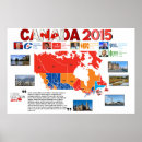 Pesquisar por mapa político pôsteres Canadá