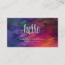 Pesquisar por diamantes cartao de visita Simples