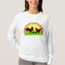 Pesquisar por galinhas loucas camisetas Senhora louca da galinha