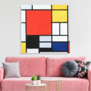 Pesquisar por amarelo abstrato impressão de canvas Cores primárias