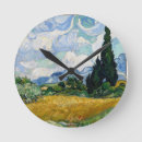 Pesquisar por campo trigo de relogios de parede Vincent van gogh