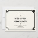 Pesquisar por art déco convites Elegante