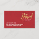 Pesquisar por aposentado cartao de visita Da aposentadoria