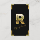 Pesquisar por letra r cartao de visita Ouro