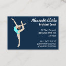 Pesquisar por menina dança de cartao de visita Treinador