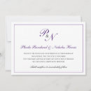 Pesquisar por monogramas do casamento convites For her