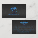 Pesquisar por textura escura cartao de visita Simples