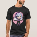 Pesquisar por kawaii bonito camisetas Estilo chibi