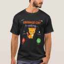 Pesquisar por laranja da chama camisetas Gatinho
