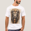 Pesquisar por leão geométrico camisetas Arte