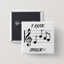Pesquisar por música quadrados botons Notas musicais