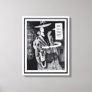 Pesquisar por gangster impressão de canvas Preto