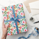 Pesquisar por flores pintadas papel de presente For her