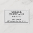 Pesquisar por especialista médico cartao de visita Elegante