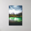 Pesquisar por árvores verdes impressão de canvas Lago