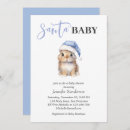 Pesquisar por christmas baby shower convites Bebê papai noel