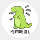 Pesquisar por t rex engraçado adesivos Trocadilho