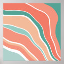 Pesquisar por laranja coral pôsteres Branco