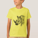 Pesquisar por rinoceronte preto camisetas Animais selvagens