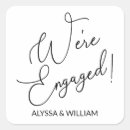 Pesquisar por engagement adesivos Preto e branco