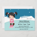 Pesquisar por ice skating party convites Menina