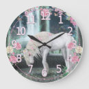 Pesquisar por arte da do unicórnio parede relogios de parede Rosa