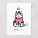 Pesquisar por gato feio cartoes convites Festivo