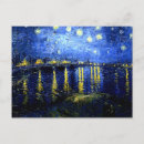 Pesquisar por van gogh starry night cartoes postais Impressionismo