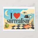 Pesquisar por surrealista cartoes postais Surrealismo