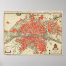 Pesquisar por mapa de paris pôsteres Vintage