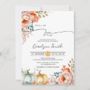 Pesquisar por fall bridal shower convites Pumpkin