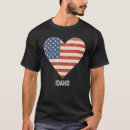 Pesquisar por idaho flag camisetas Eua
