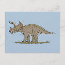 Pesquisar por dinossauros cretáceos cartoes postais Triceratops