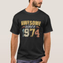 Pesquisar por aniversário do vintage camisetas 1974