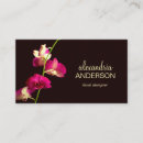 Pesquisar por flor da orquídea padrao cartao de visita Elegante