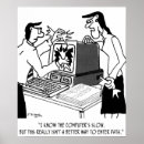 Pesquisar por computação pôsteres Desenho animado