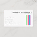 Pesquisar por listras arco íris cartao de visita Legal