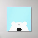 Pesquisar por polar impressão de canvas Azul