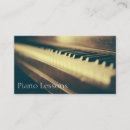 Pesquisar por piano vintage cartao de visita Musical