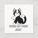 Pesquisar por gatinhos cartao de visita Fofo