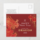 Pesquisar por chinese new year cartoes postais Ano do dragão