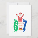 Pesquisar por número 6 cartoes Papai noel