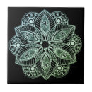 Pesquisar por cerâmica da mandala azulejos Preto