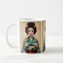 Pesquisar por mulher japonesa canecas Retrato