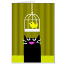 Pesquisar por pássaro preto e amarelo cartoes postais For her