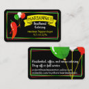 Pesquisar por chili cartao de visita Cozinhar